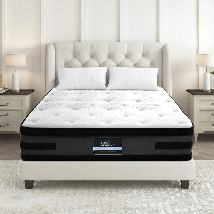 Bedding Luna Euro Top Cool Gel Pocket Spring Mattress 36cm Thick King