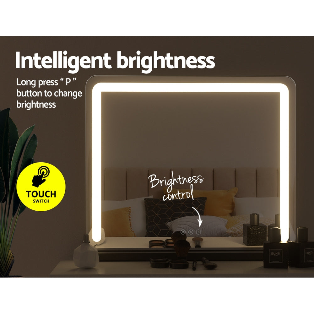 Makeup Mirror With Light Hollywood Vanity LED Tabletop Mirrors