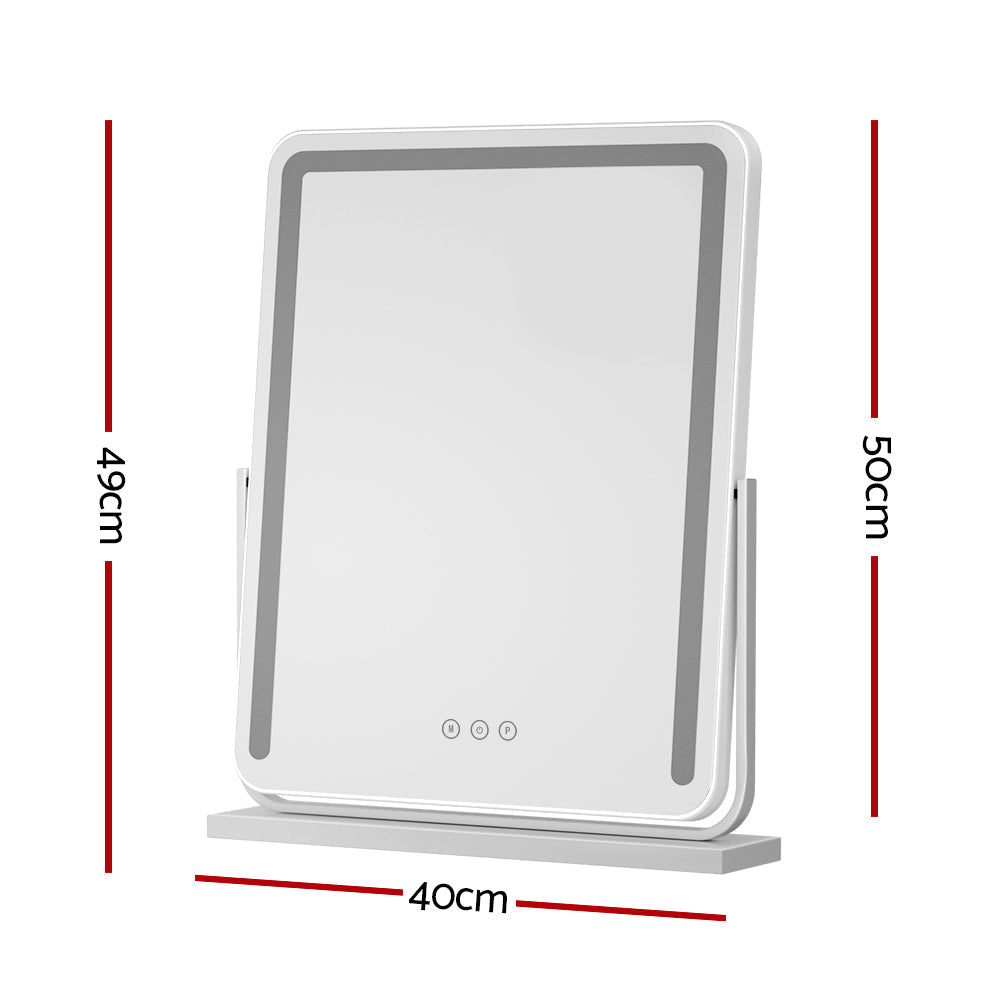Makeup Mirror with Lights Hollywood Vanity LED Mirrors White