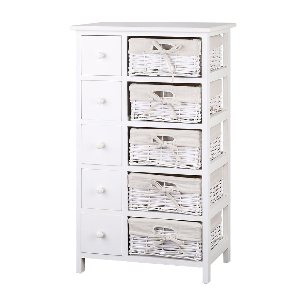 Artiss 5 Chest of Drawers with 5 Baskets - MAY