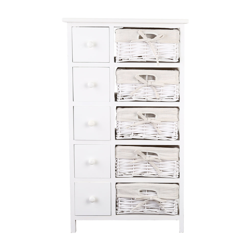 Artiss 5 Chest of Drawers with 5 Baskets - MAY