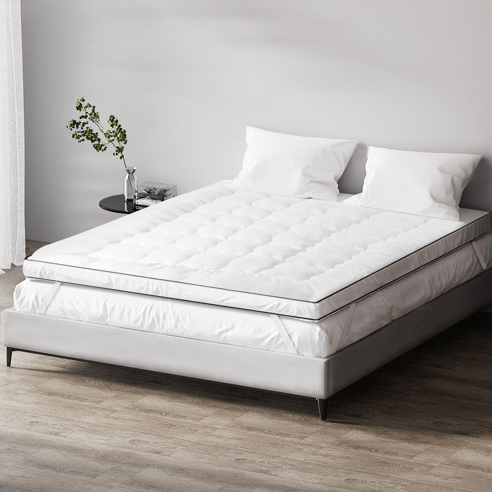 King Single Size Mattress Topper Pillowtop