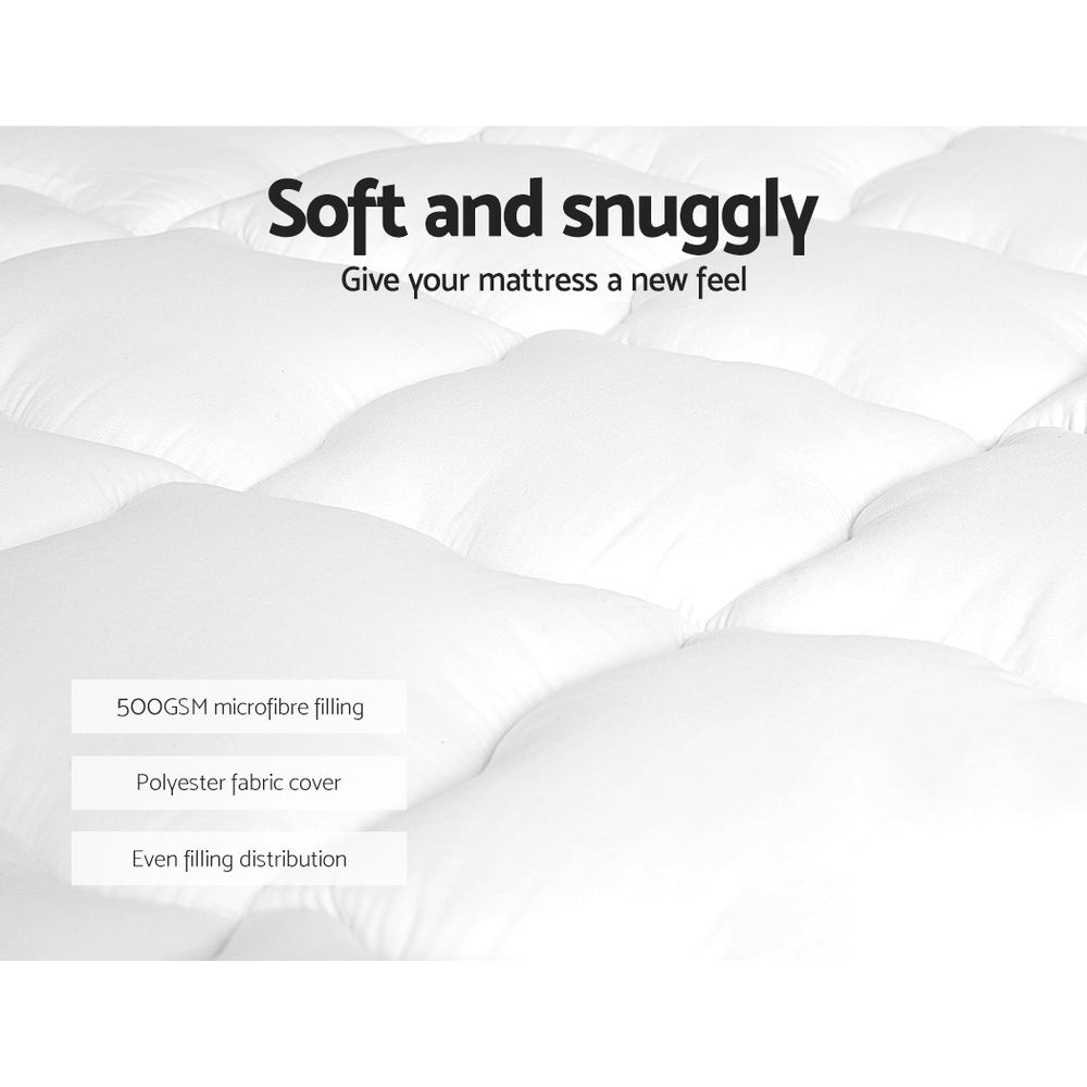 Queen Size Mattress Topper Pillowtop