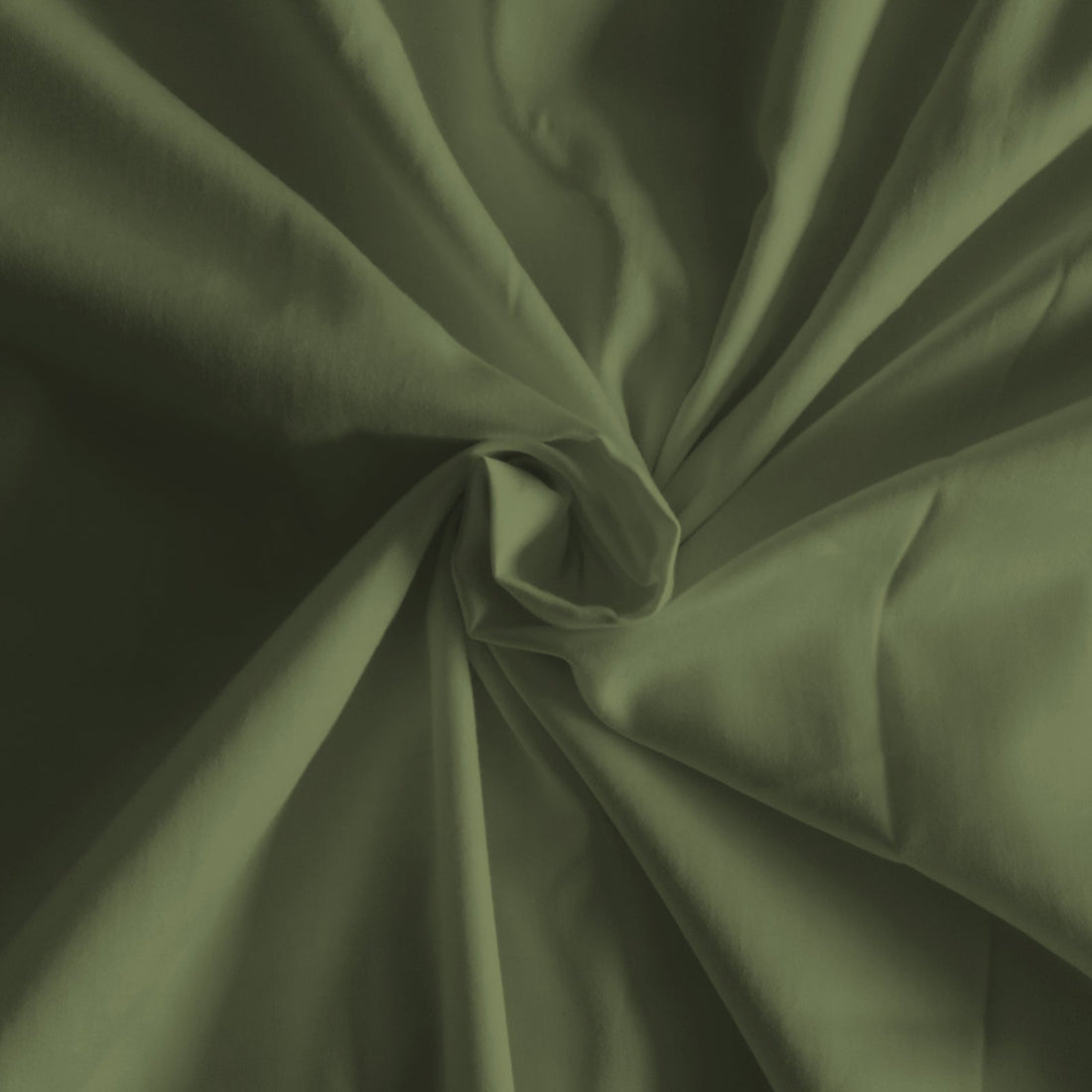Balmain 1000 Thread Count Hotel Grade Bamboo Cotton Quilt Cover Pillowcases Set - Queen - Olive