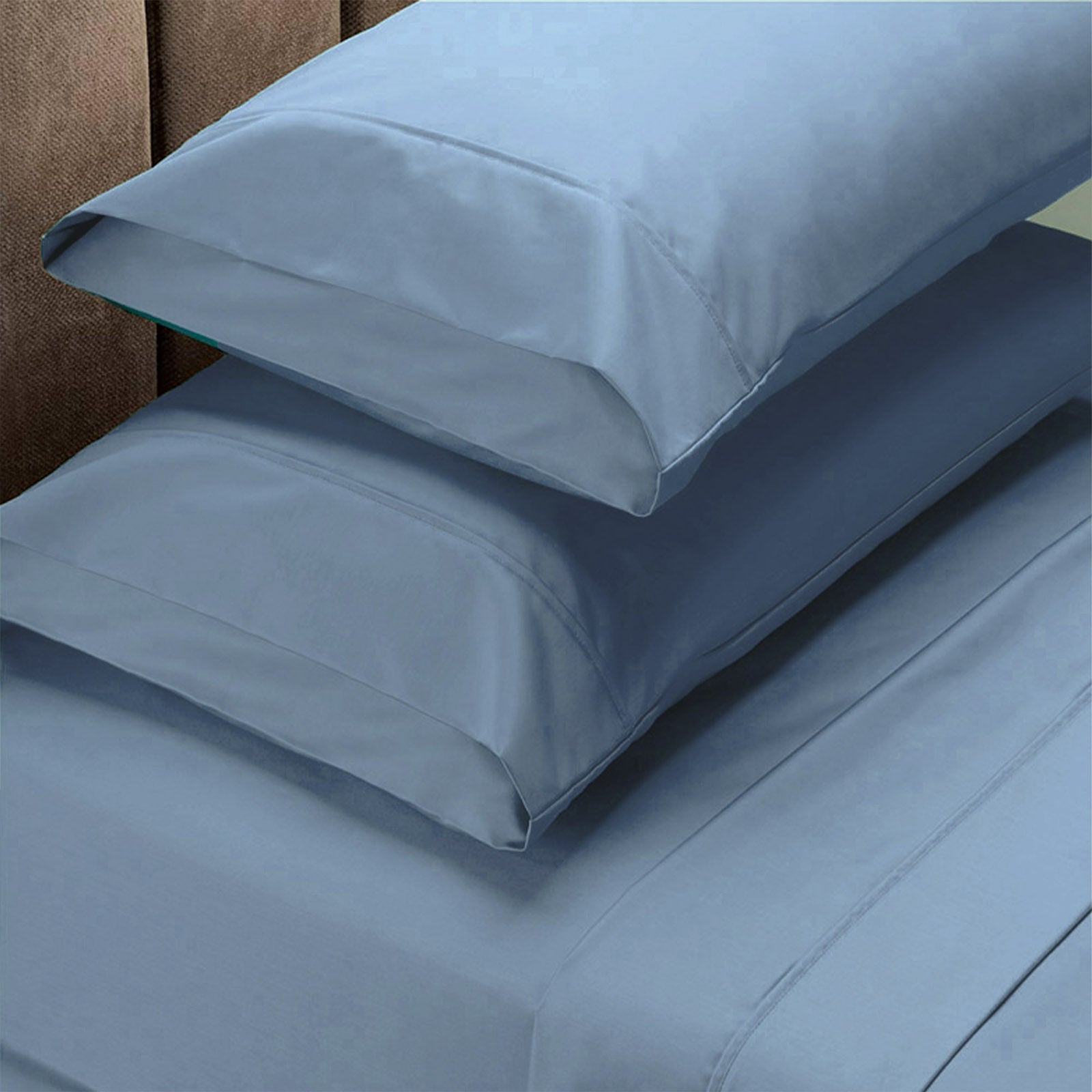 Renee Taylor 1500 TC Pure Soft Cotton Blend Sheet Set King Indigo