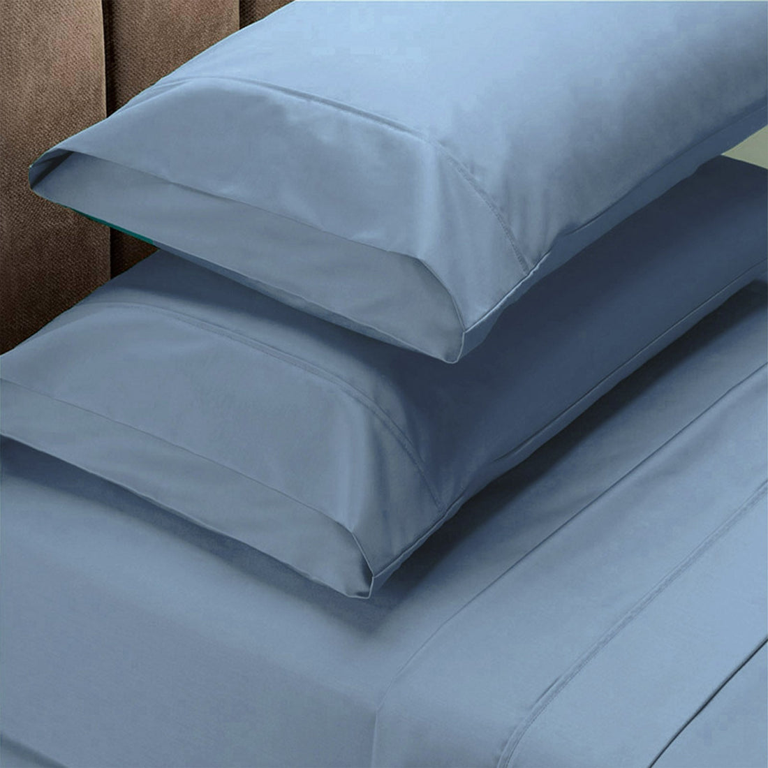 Renee Taylor 1500 TC Pure Soft Cotton Blend Sheet Set King Indigo