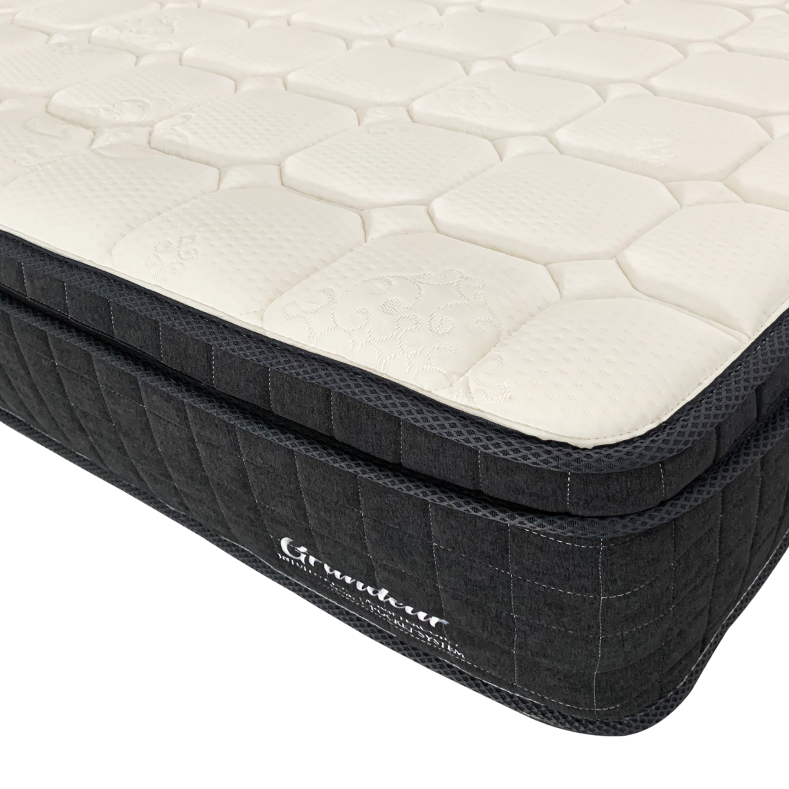 Double Size Mattress Latex Foam 7 Zone Pocket Spring