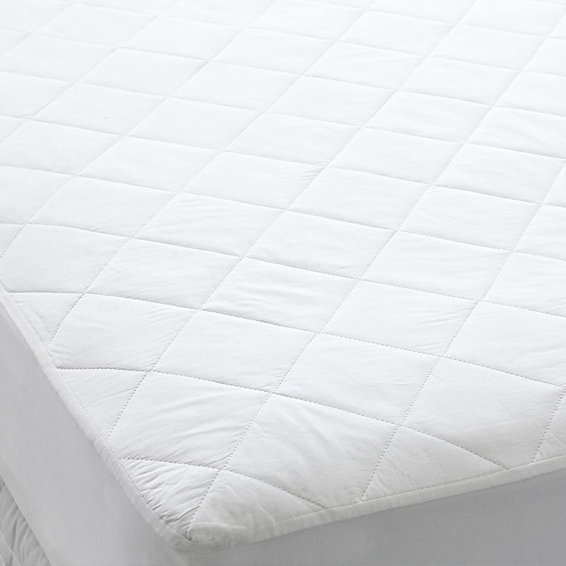 Cotton Covered Fitted Mattress Protector King Bed
