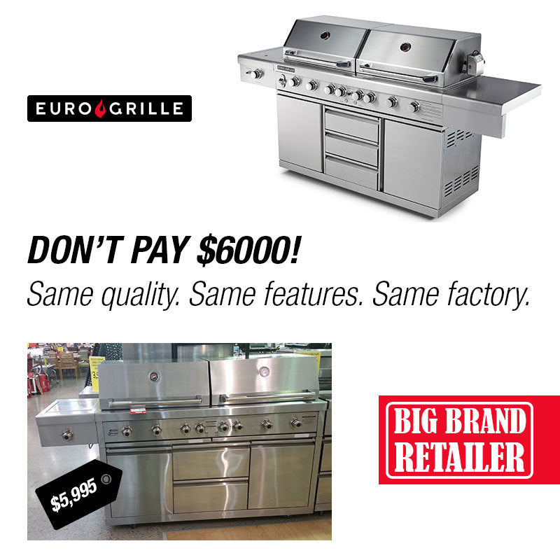 9 Burner Outdoor BBQ Grill Barbeque Gas Stainless Steel Kitchen Commercial