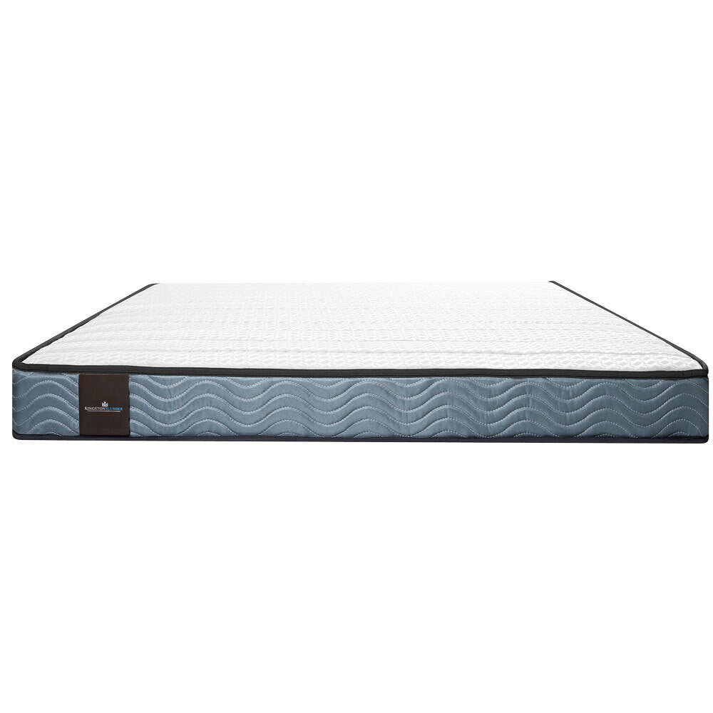 King Single Slumber Mattress Bed Size Bonnell Spring Bedding Firm Foam Top 16CM