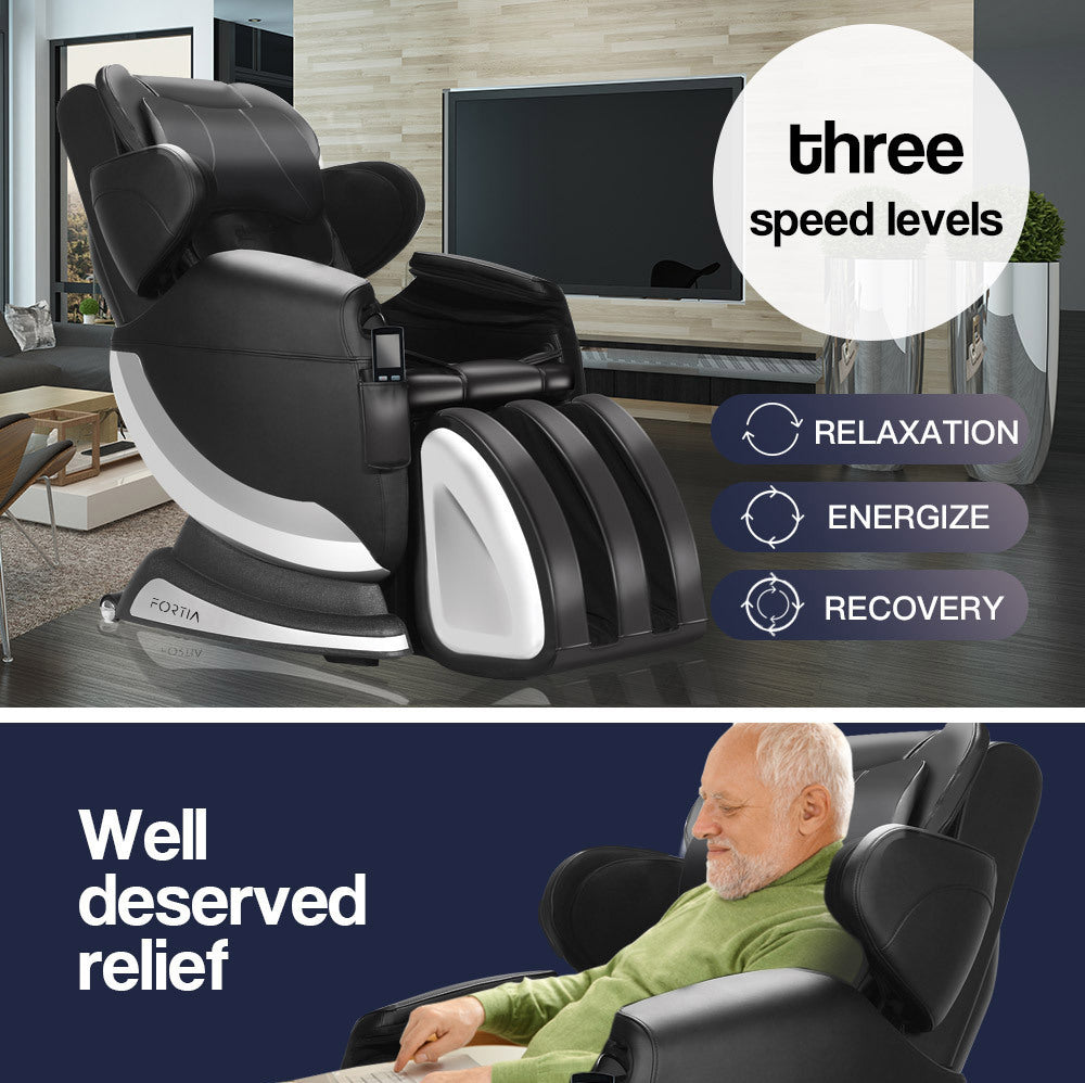 Electric Massage Chair Full Body Reclining Zero Gravity Recliner Back Kneading Massager