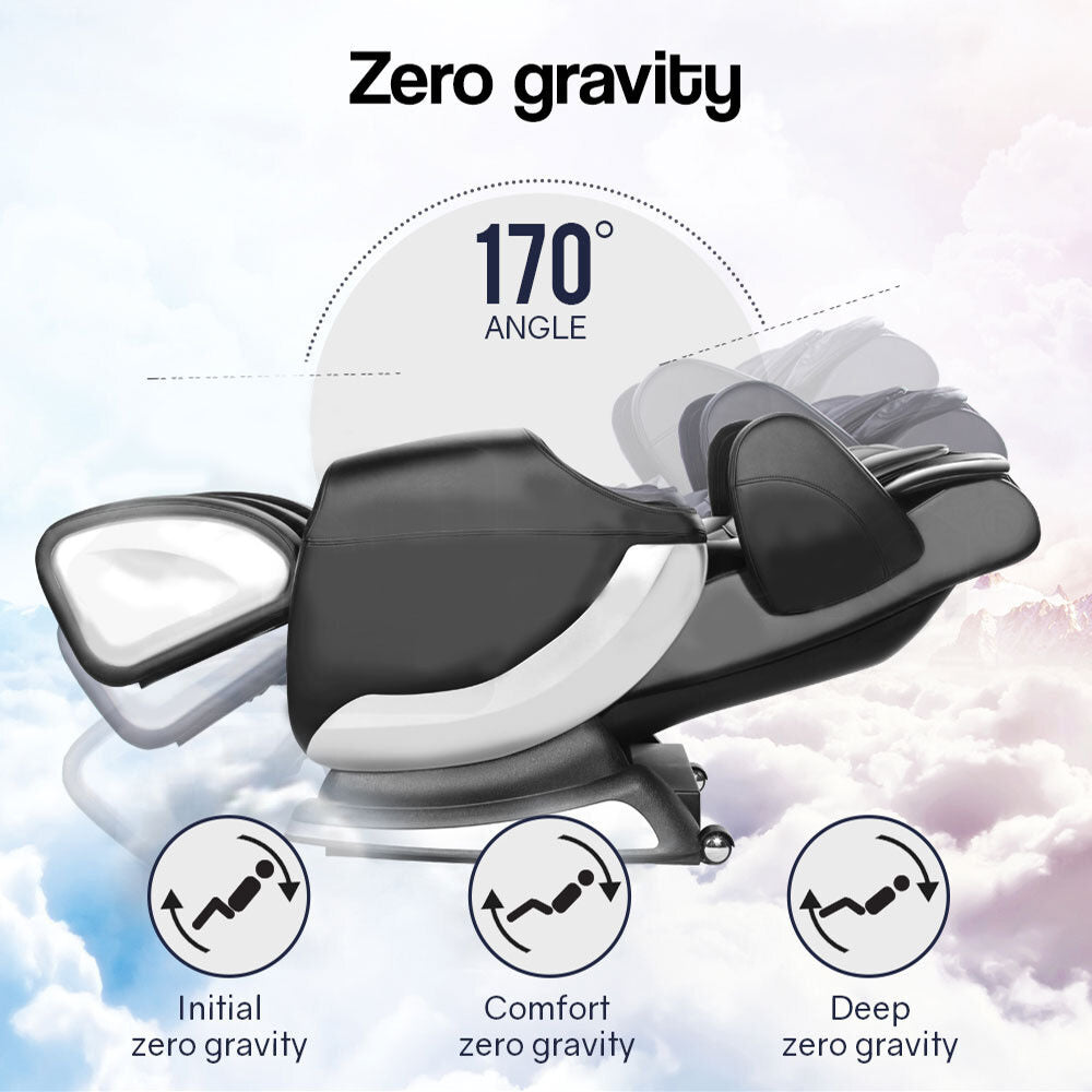 Electric Massage Chair Full Body Reclining Zero Gravity Recliner Back Kneading Massager