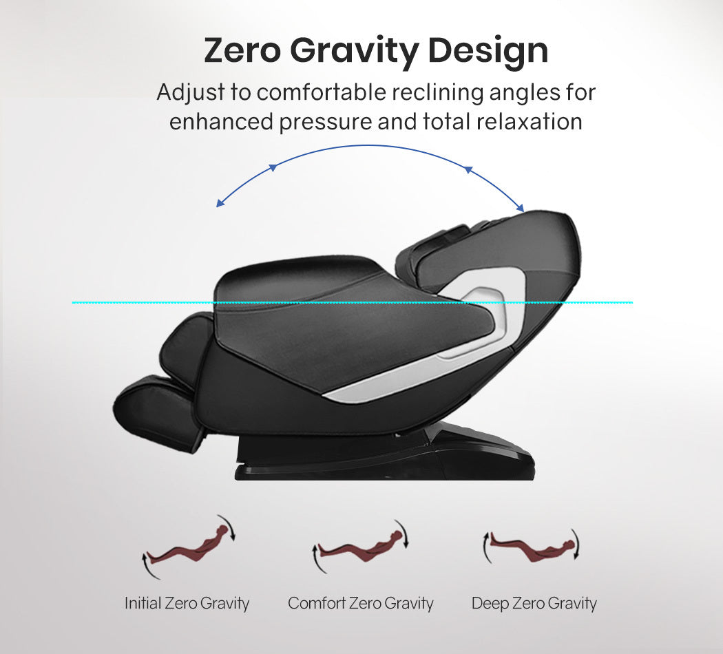 Electric Massage Chair Full Body Shiatsu Recliner Zero Gravity Heating Massager, Remote Control