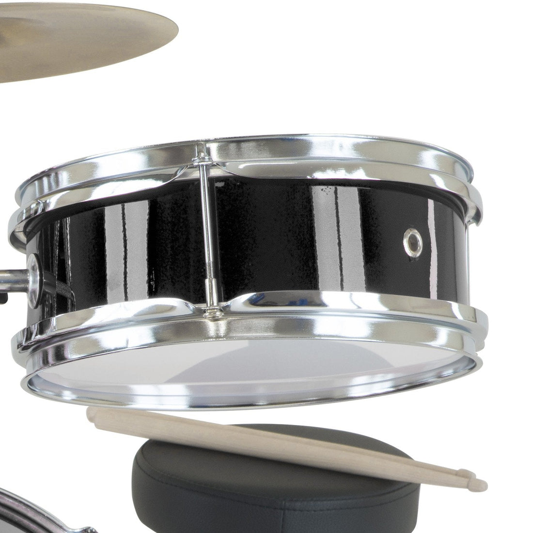 Children's 4pc Drum Kit - Black
