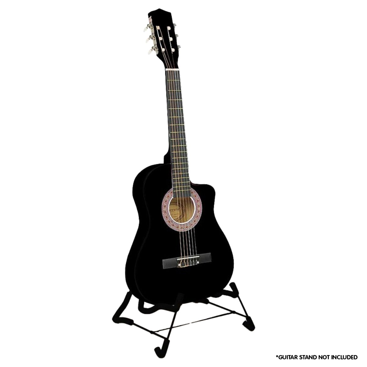 Childrens Acoustic Guitar Kids - Black