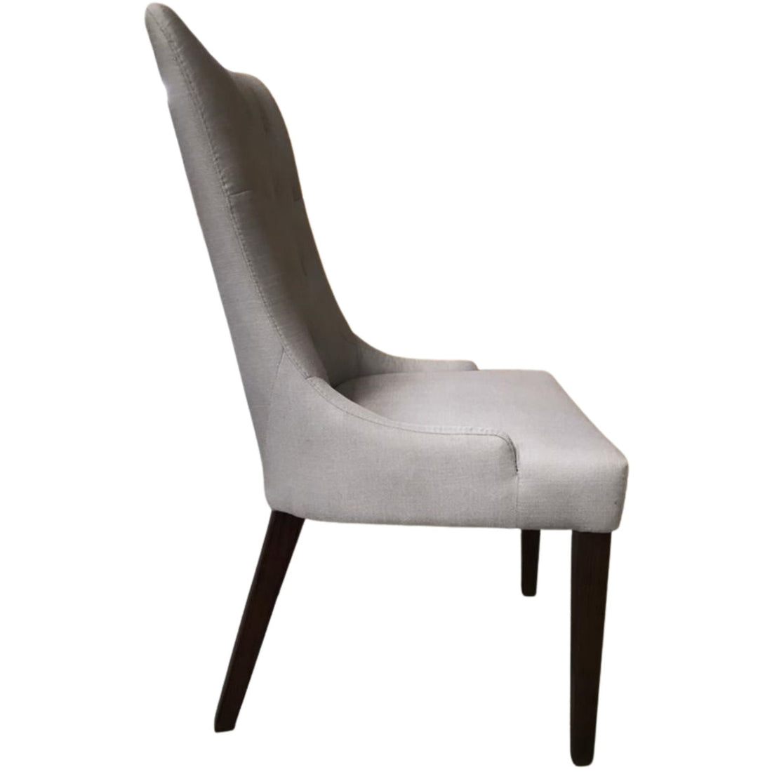 Set of 2 Fabric Dining Chair French Provincial Solid Timber Wood