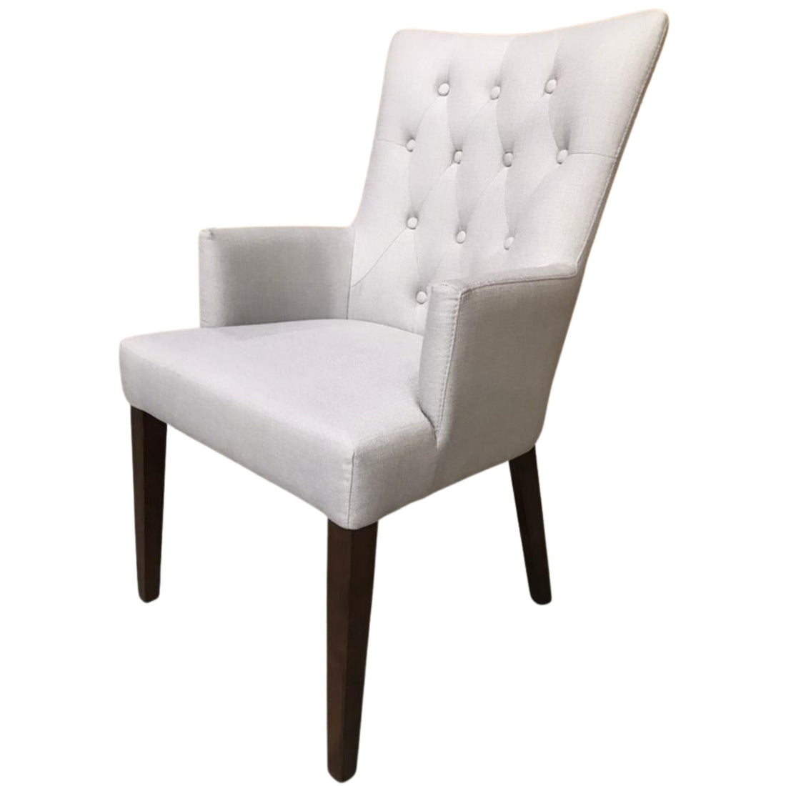 Set of 3 Carver Fabric Dining Chair French Provincial Solid Timber