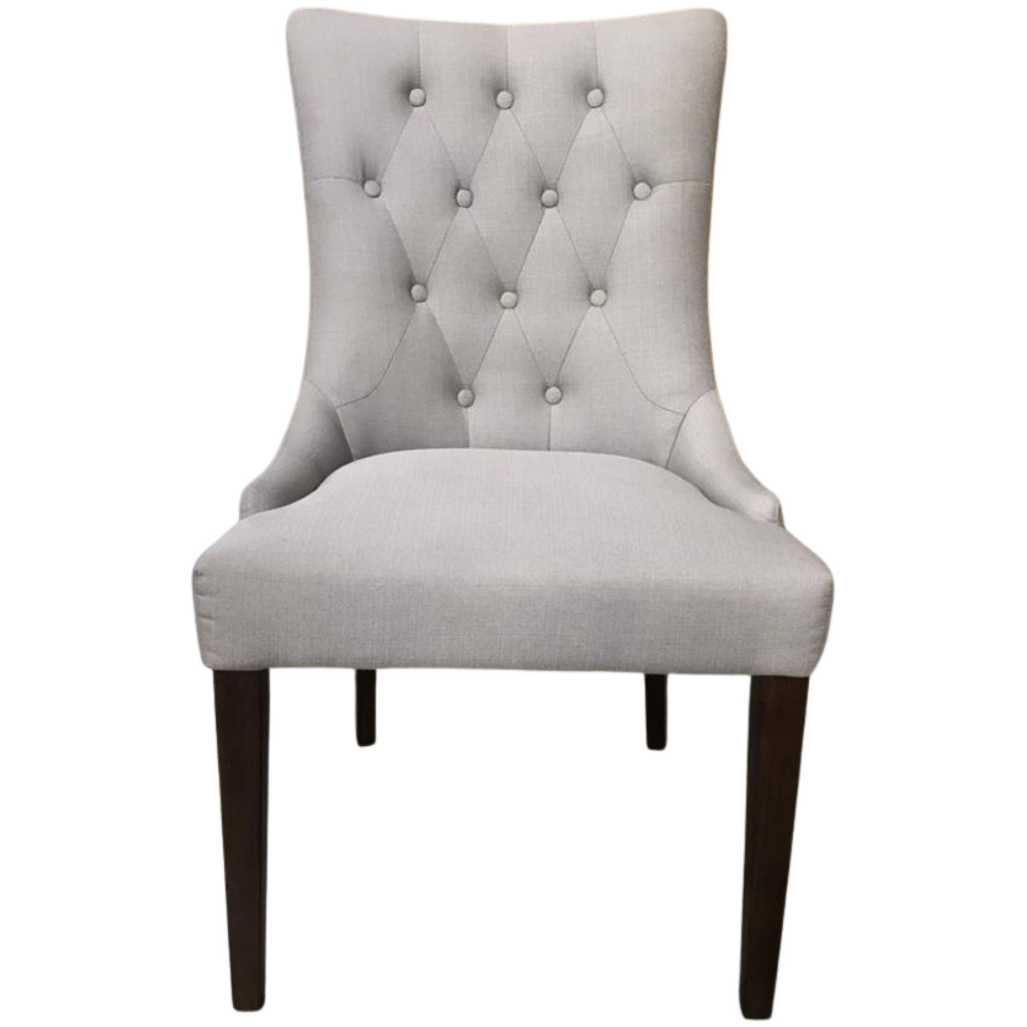 5pc Round Dining Table Set 135cm 4 Fabric Chair French Provincial