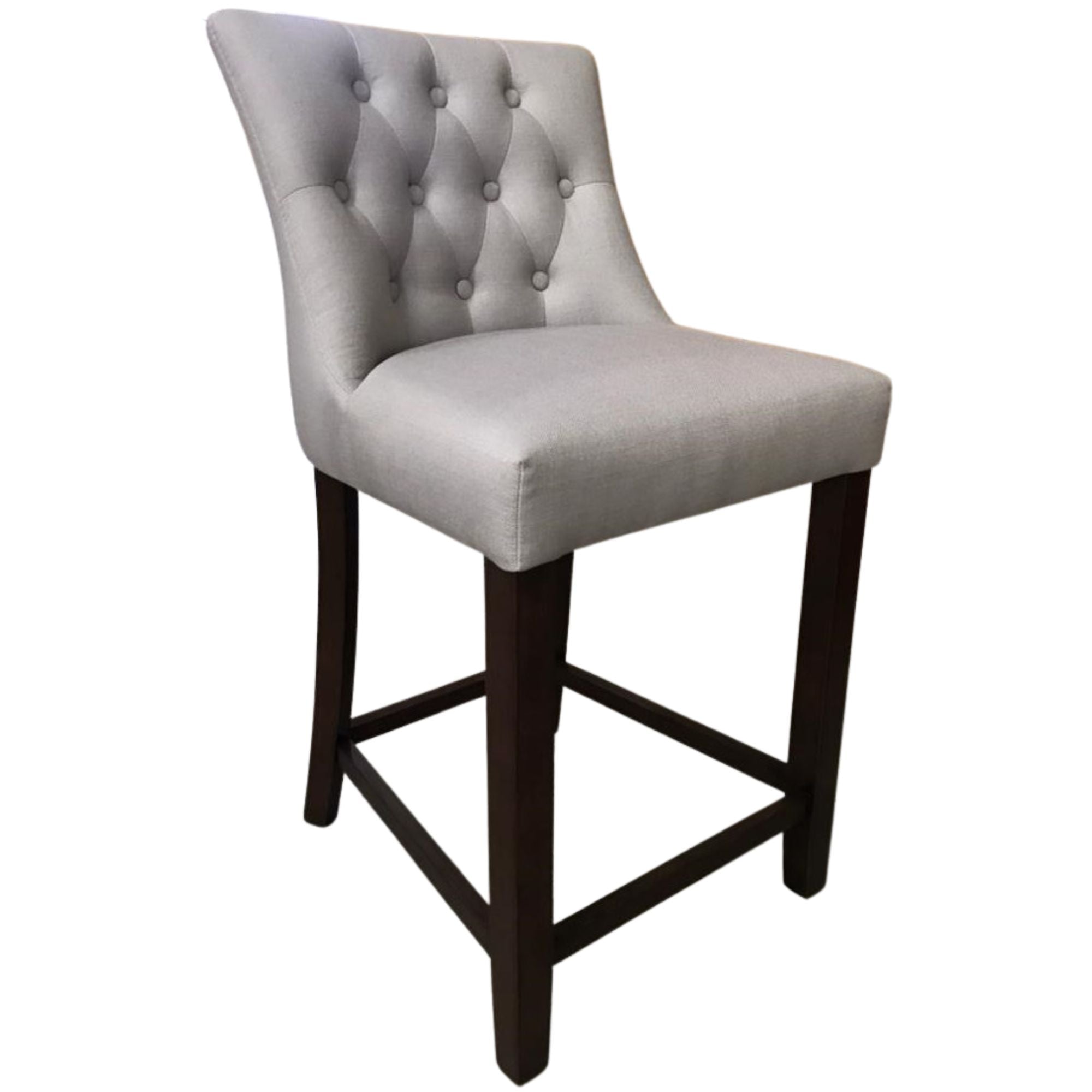 9pc High Dining Table Set 200cm 8 Fabric Chair French Provincial