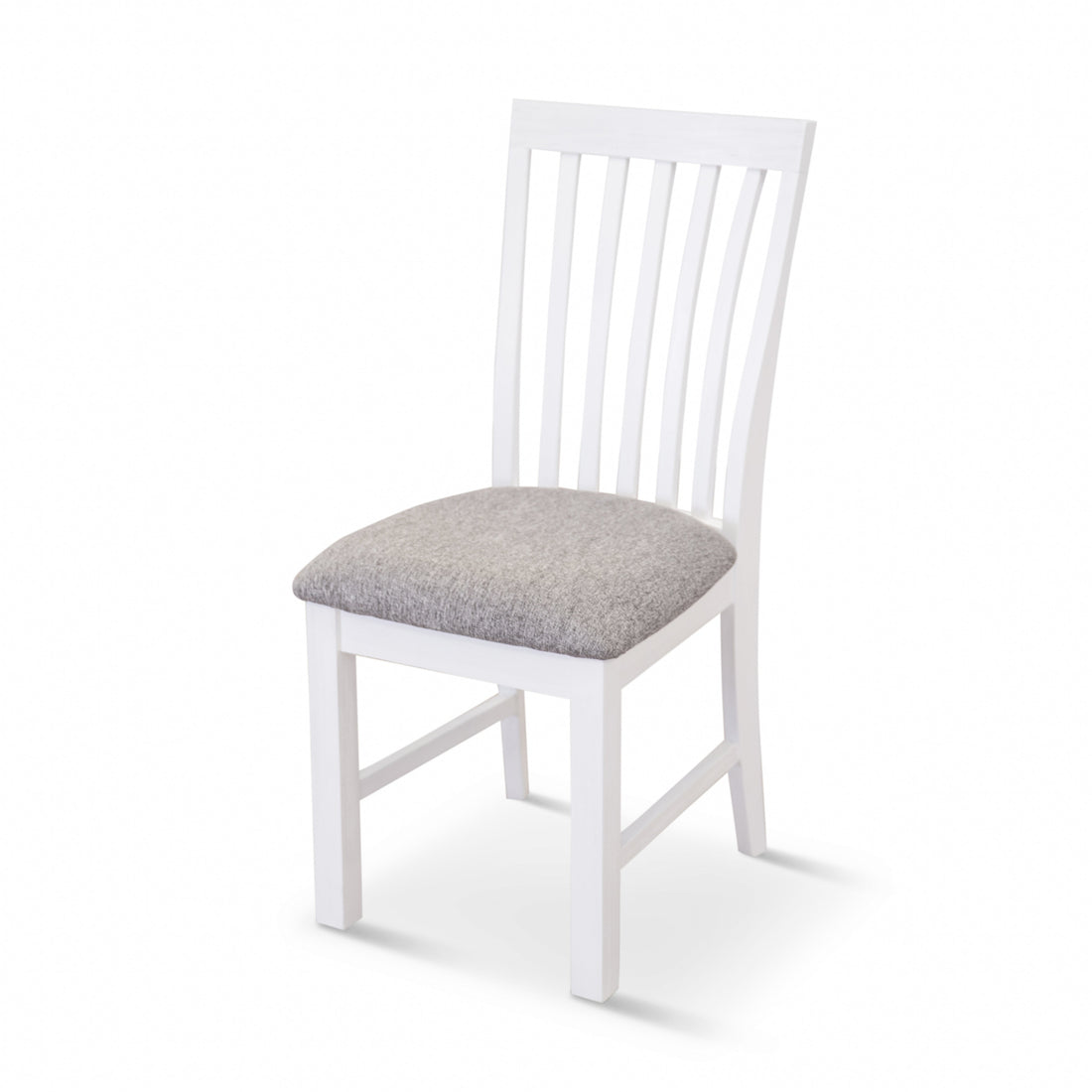 Set of 4 Solid Acacia Timber Wood Coastal Furniture - White
