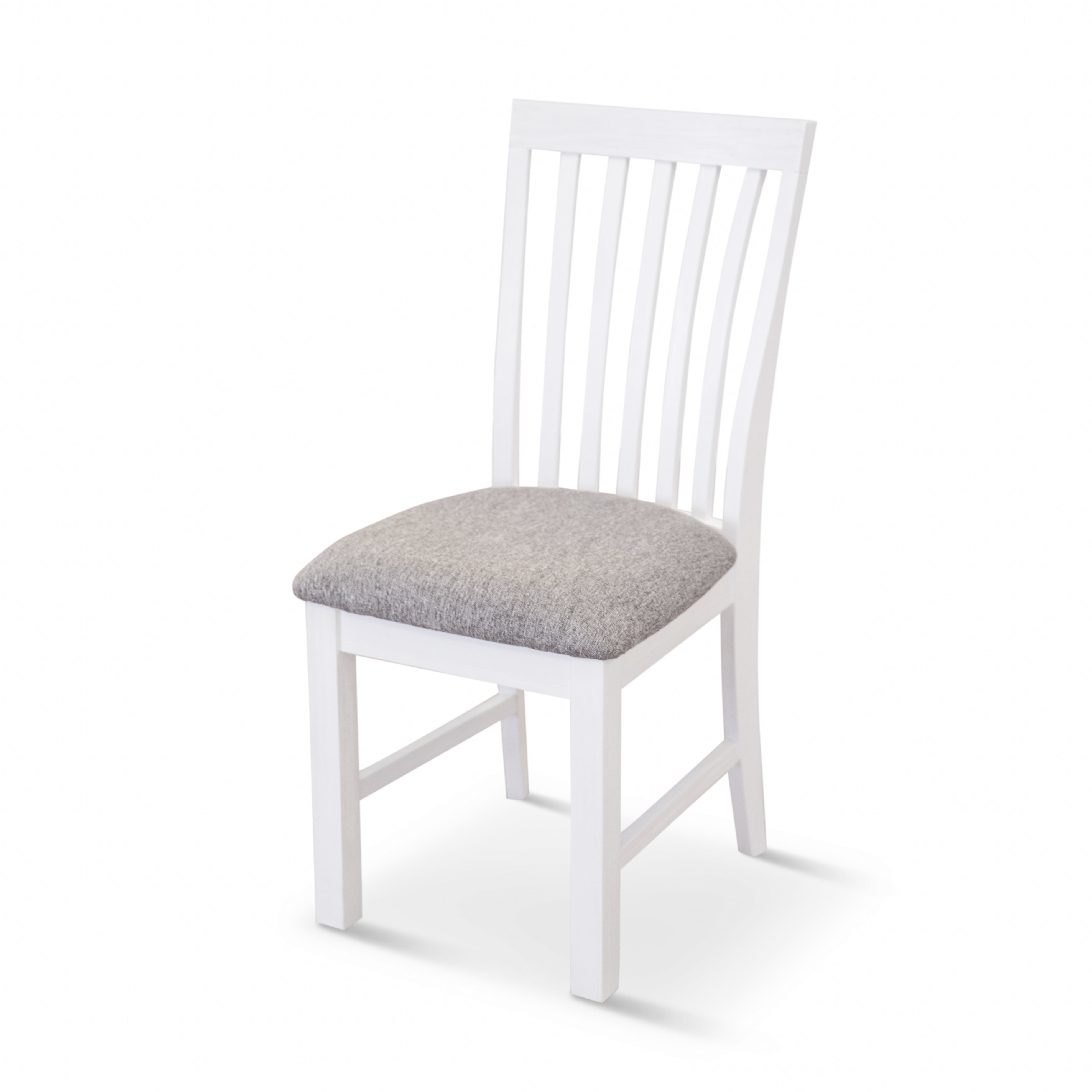 Set of 6 Solid Acacia Timber Wood Coastal Furniture - White
