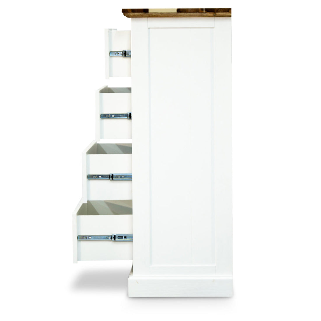5 Chest of Drawers Solid Wood Storage Cabinet - Multi Color