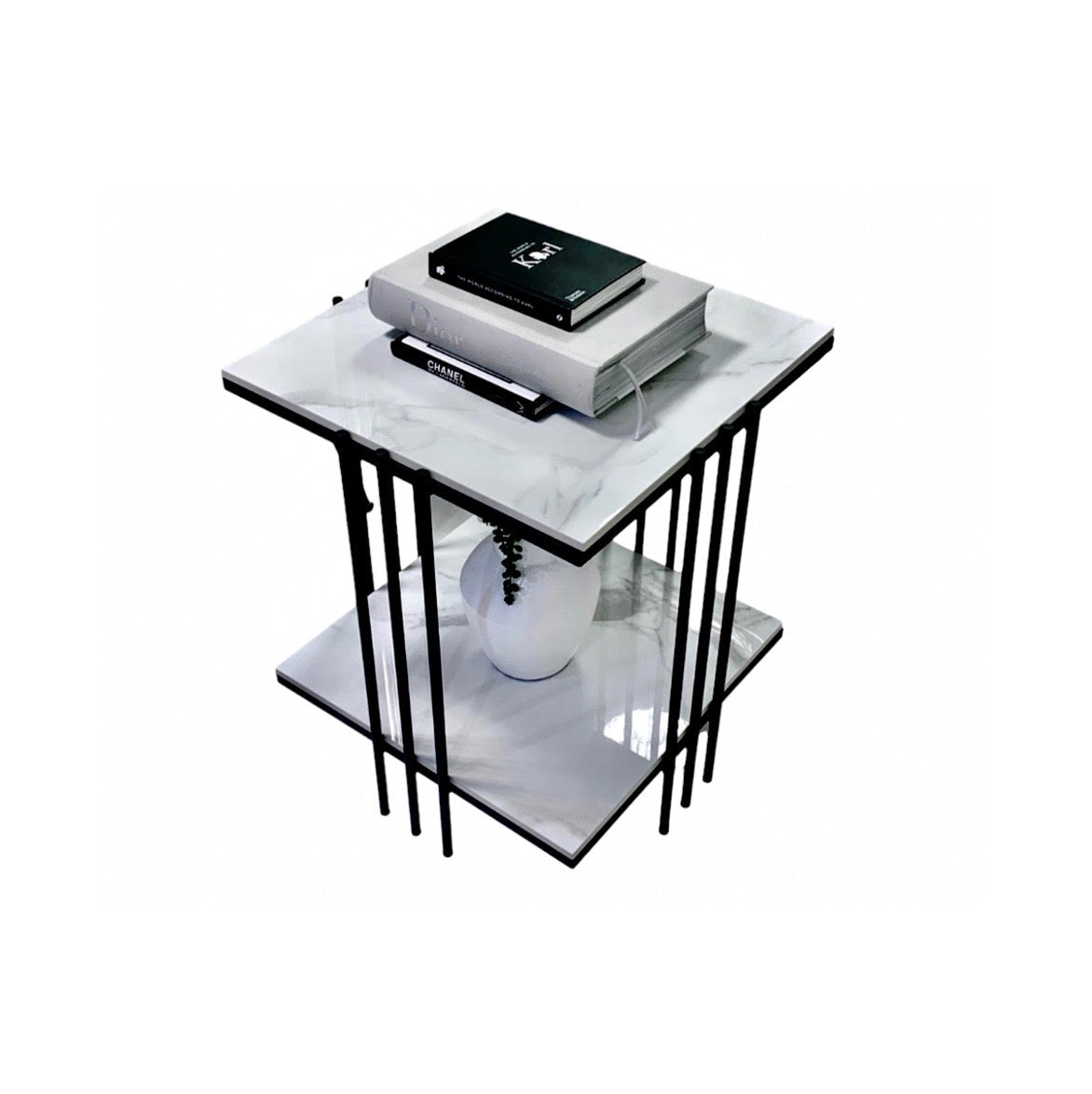 Interior Ave - Milano Black Square Side Table