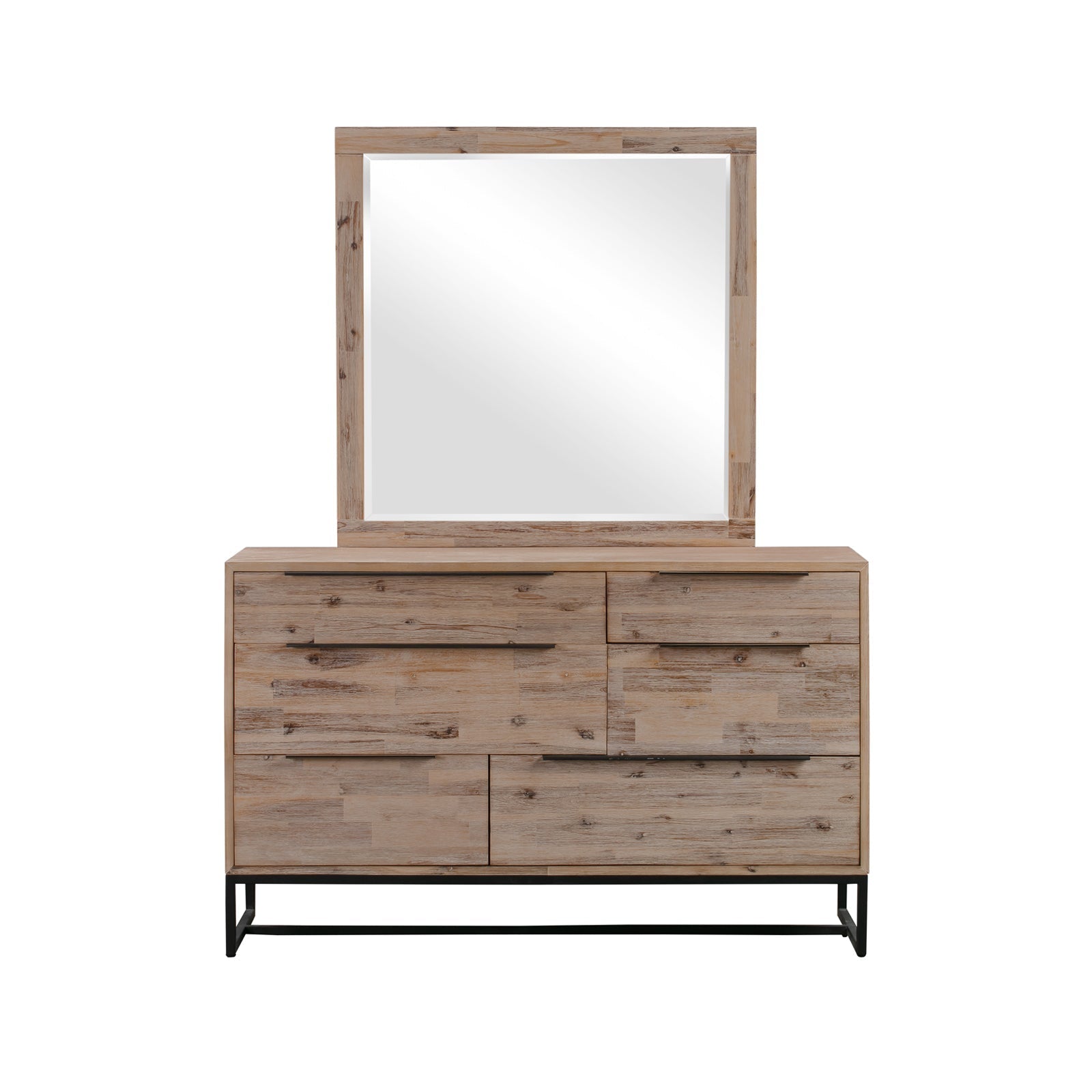 5 Pieces King Size Bedroom Suite made in Solid Wood