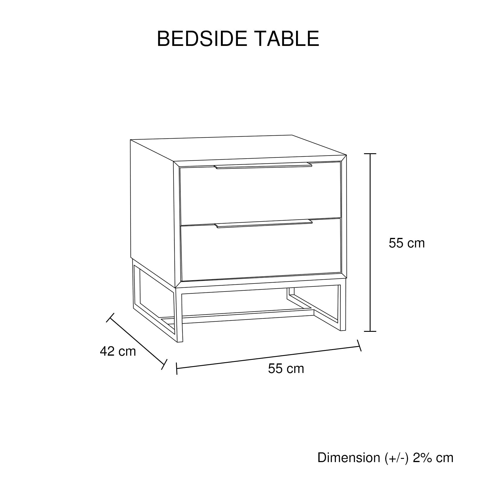 5 Pieces Queen Size Bedroom Suite made in Solid Wood
