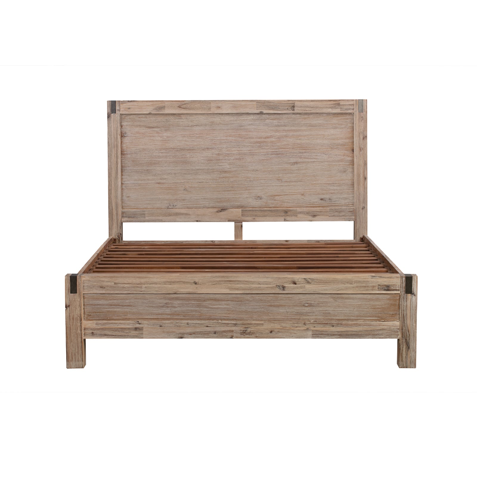 4 Pieces Queen Size Bedroom Suite in Solid Wood