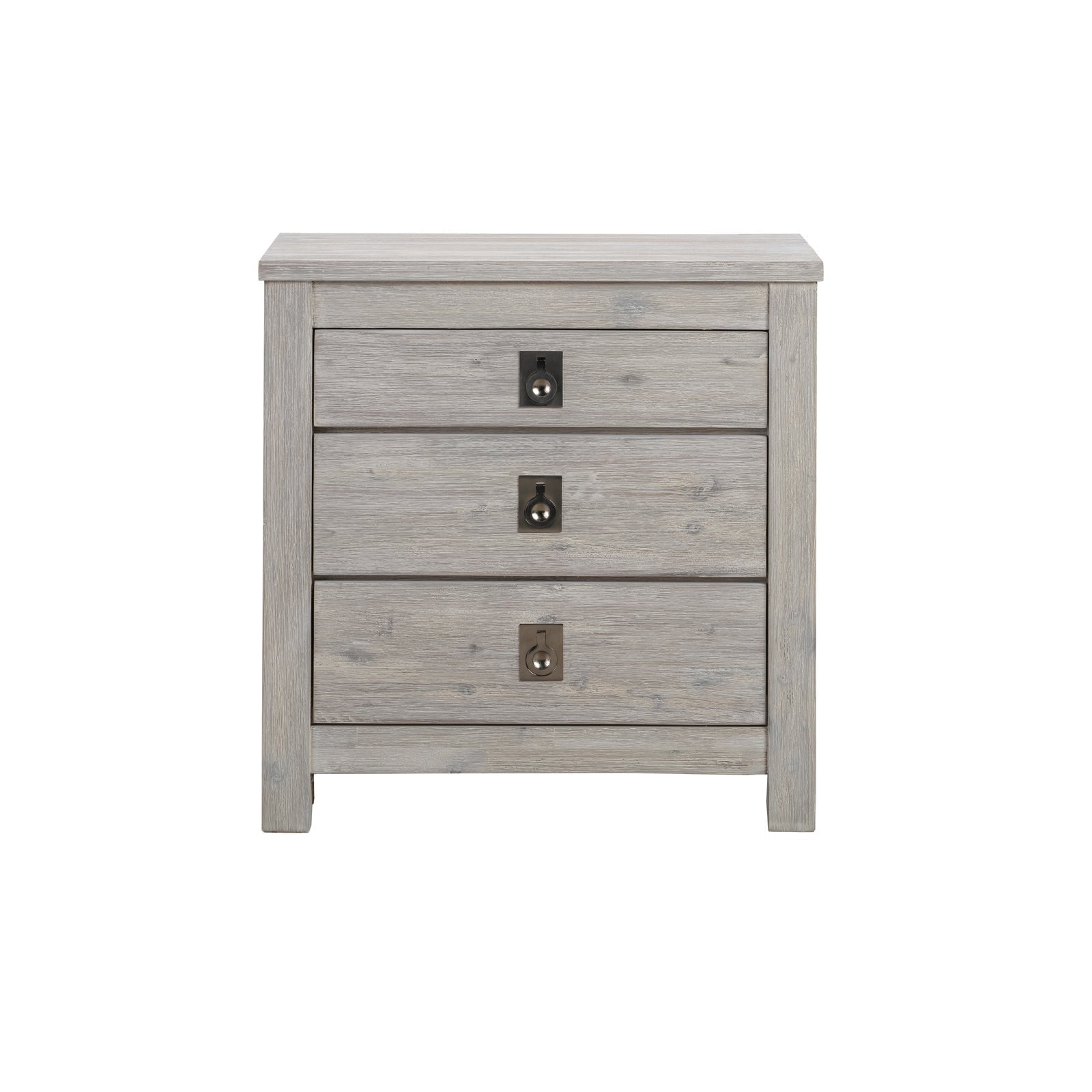 4 Pieces King Size Bedroom Suite with Solid Acacia Wood