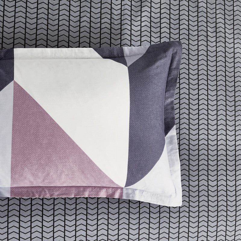 100% cotton reversible quilt cover set-king size