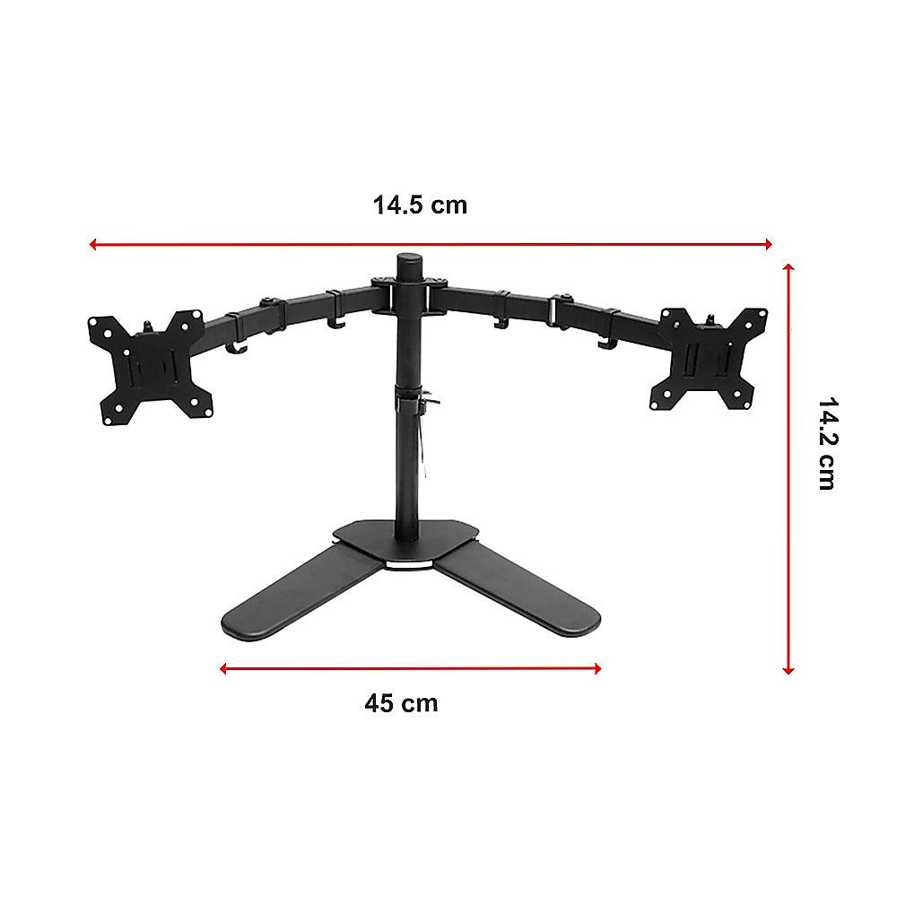 Computer Dual Screen Monitor Stand Bracket