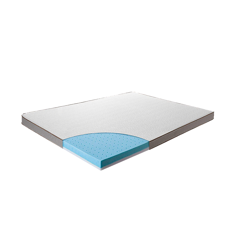 Queen Memory Foam Mattress Topper Cooling Gel Infused CertiPUR Approved