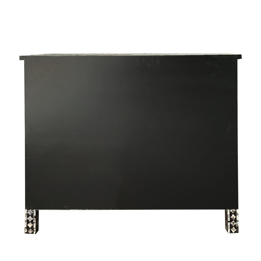 MOTHER OF PEARL HAND MADE MONOCHROME CHEST OF DRAWERS