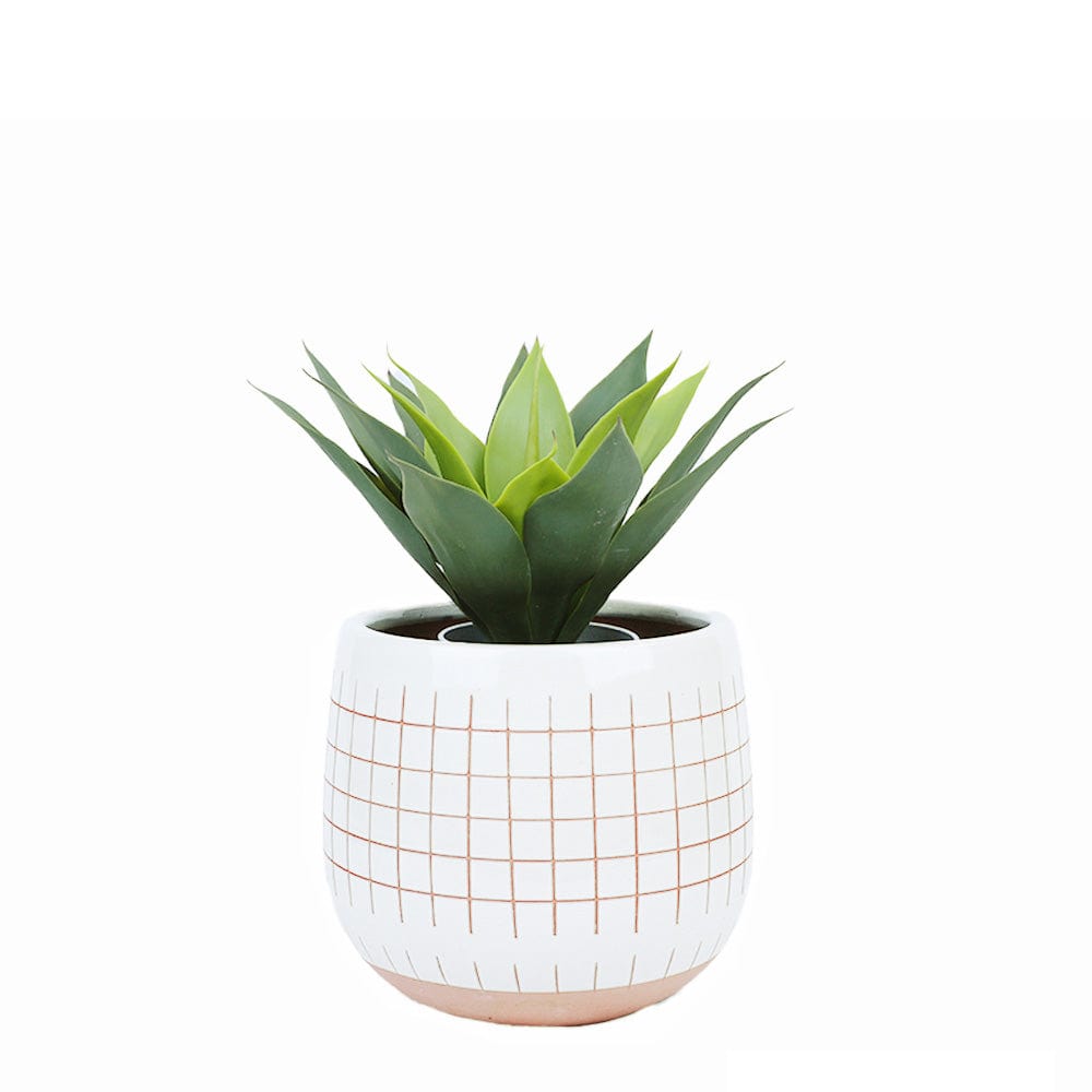 35cm Faux Artificial Home Decor Potted Succulent Plant