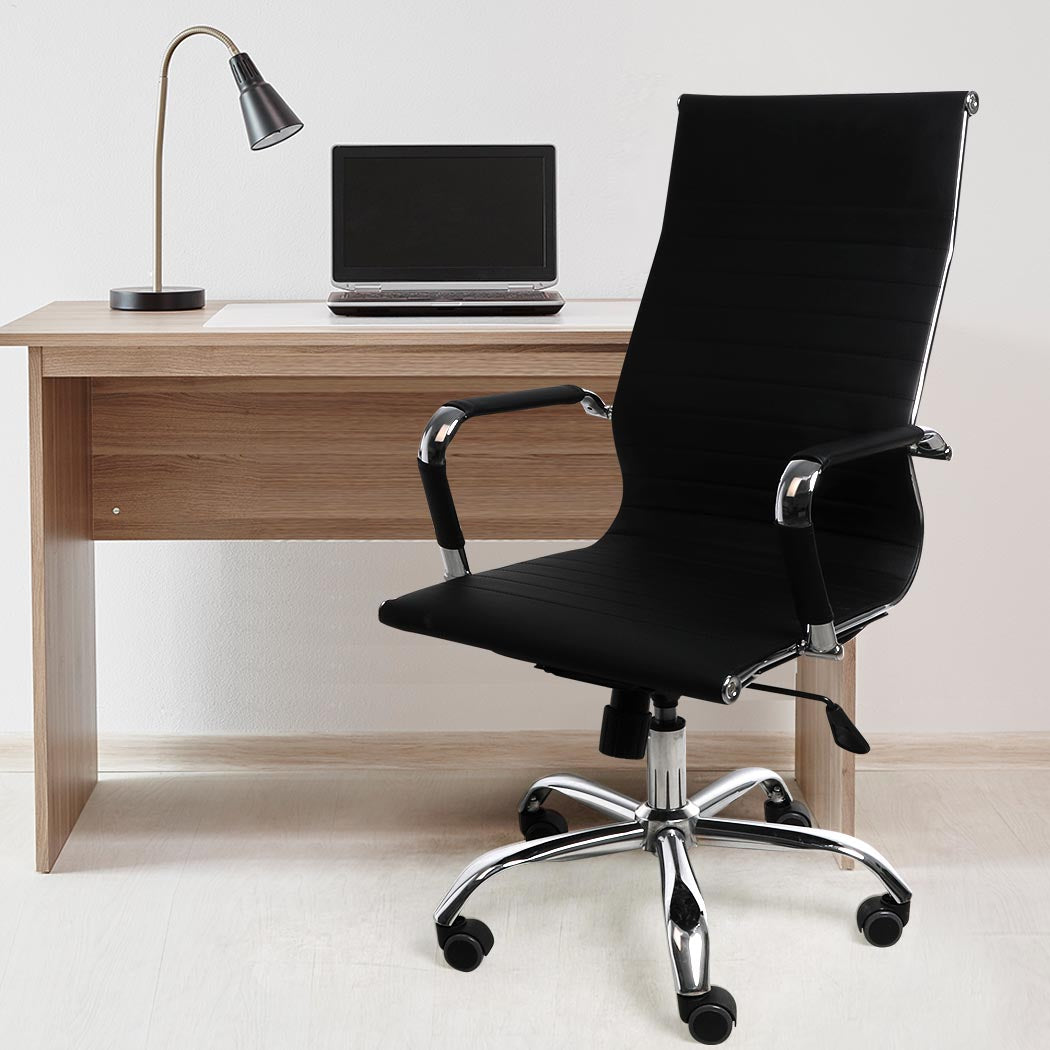 Artiss Gaming Office Chair Computer Desk Chairs Home Work Study Black High Back